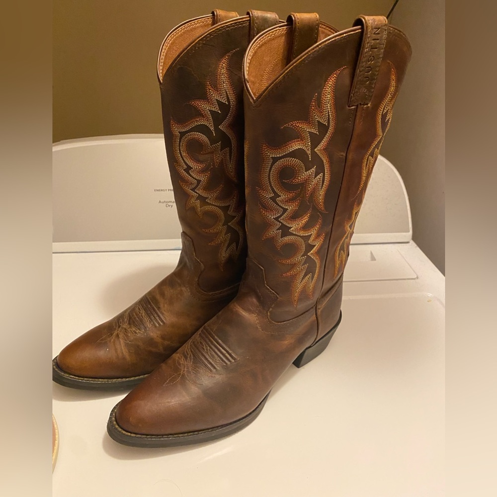 Justin Men Boots 13” Stampede Boots